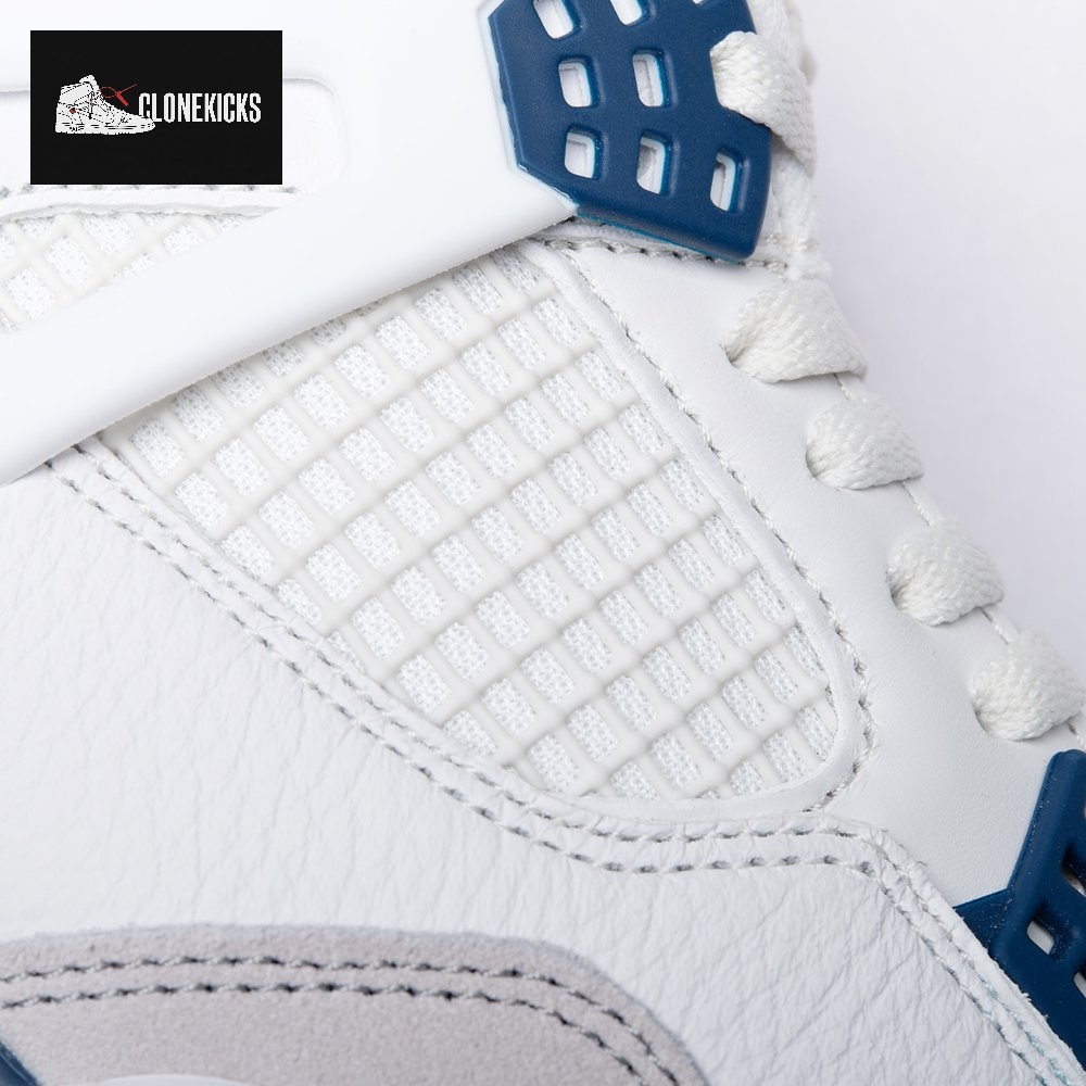 Jordan 4 SB Summit WhiteNavy DR5415-100 Unisex - Image 4