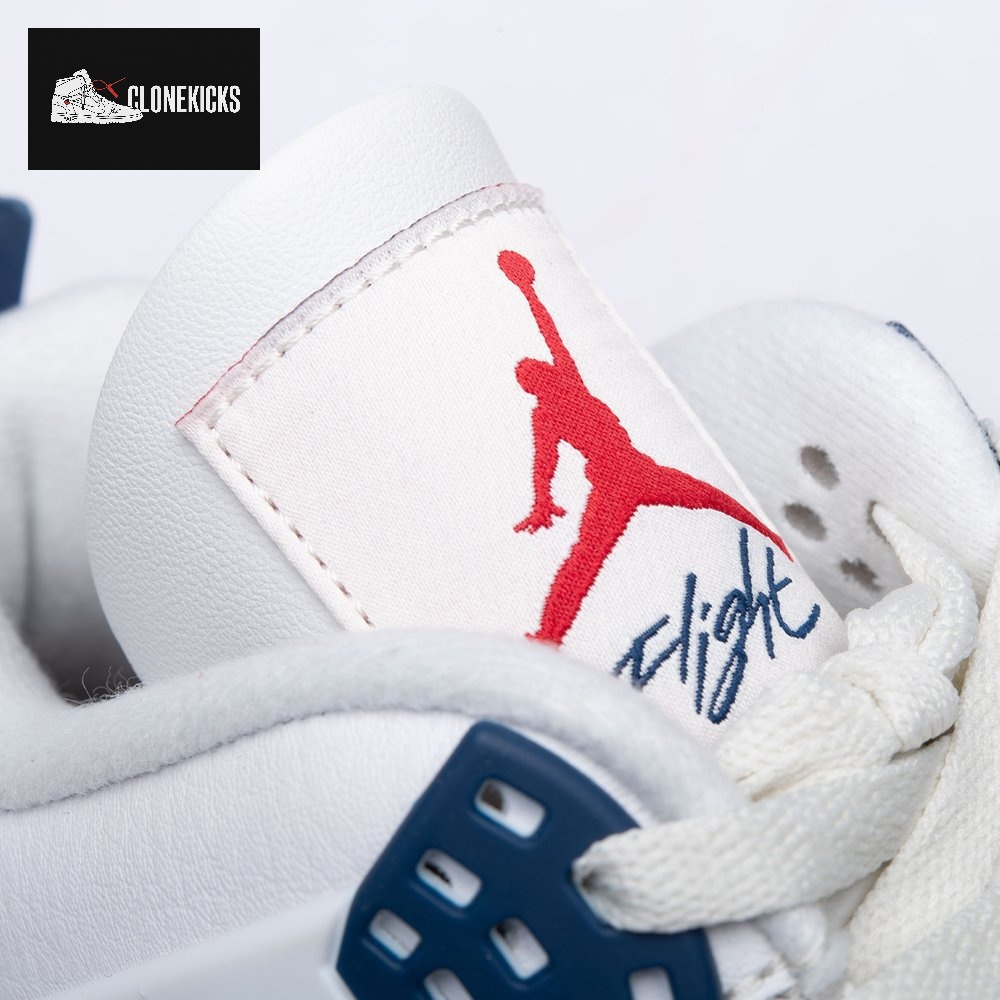 Jordan 4 SB Summit WhiteNavy DR5415-100 Unisex - Image 7