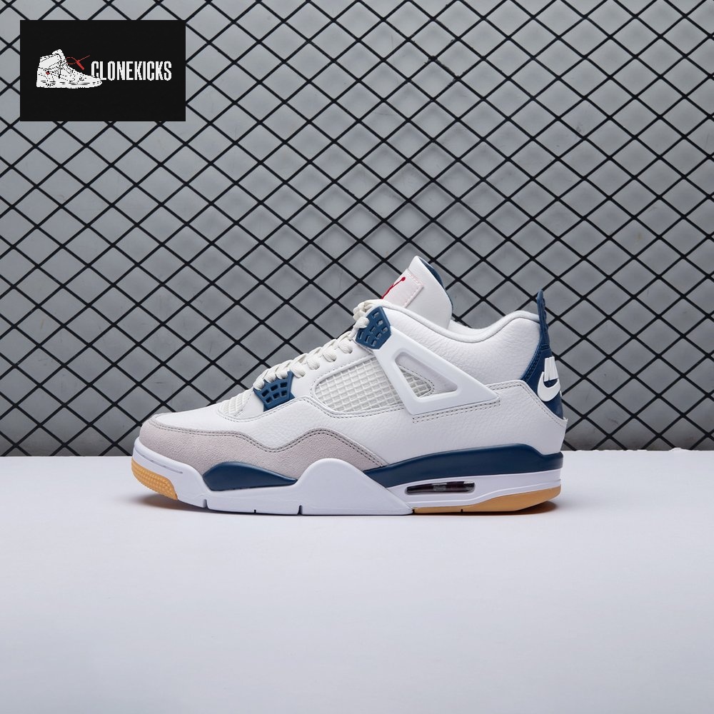 Jordan 4 SB Summit WhiteNavy DR5415-100 Unisex - Image 10