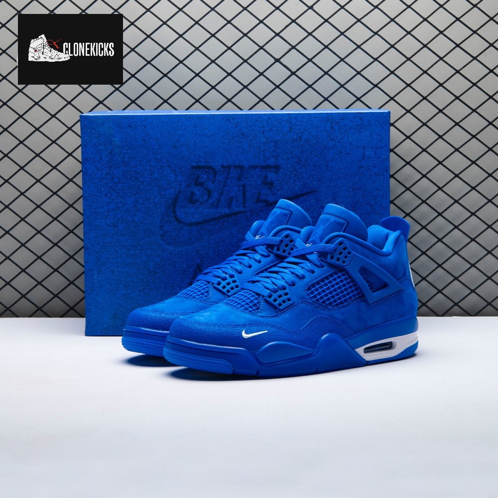 Jordan 4 x Nigel Sylvester Brick by Brick Blue Unisex