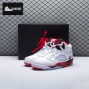 Jordan 5 Retro Fire Red Black Tongue 2025 HQ7978-101 Unisex