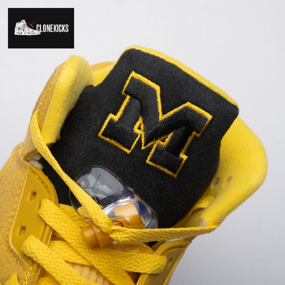 Jordan 5 Retro Michigan PE HQ7978-701 Men's - Image 2