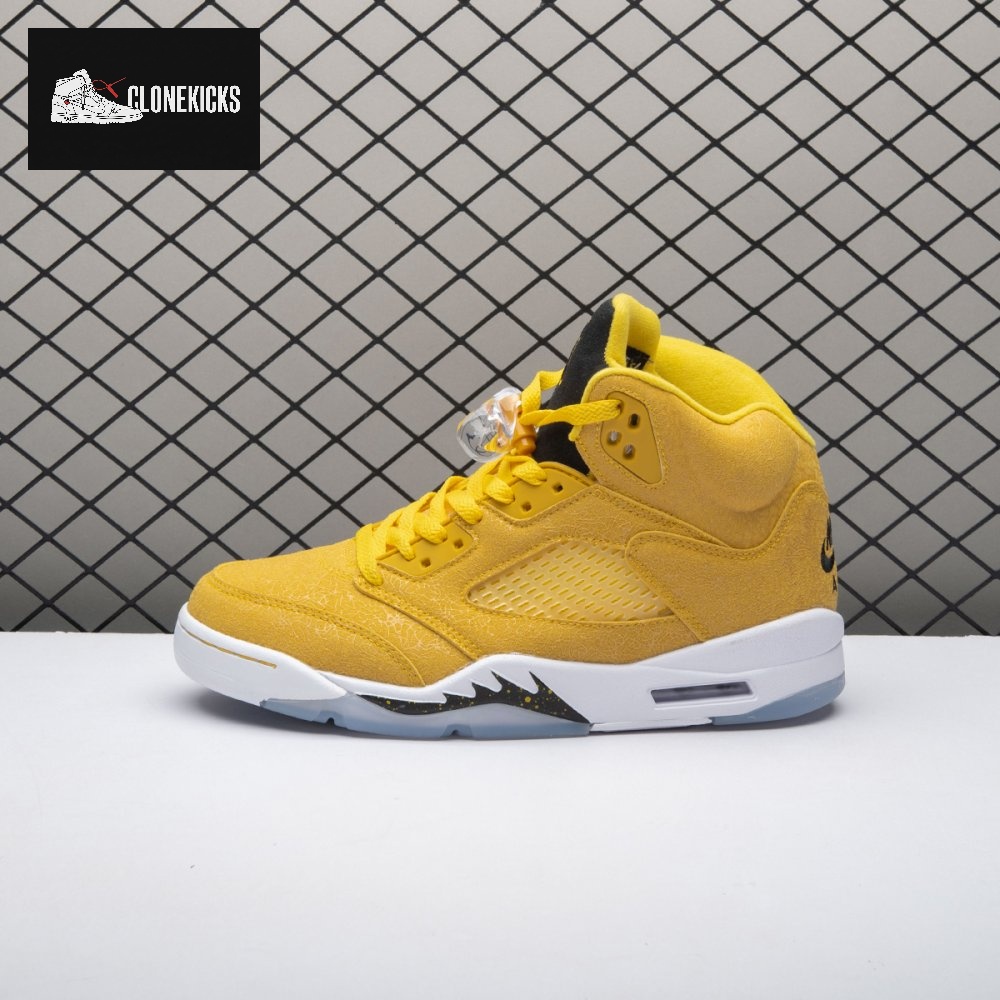 Jordan 5 Retro Michigan PE HQ7978-701 Men's - Image 9