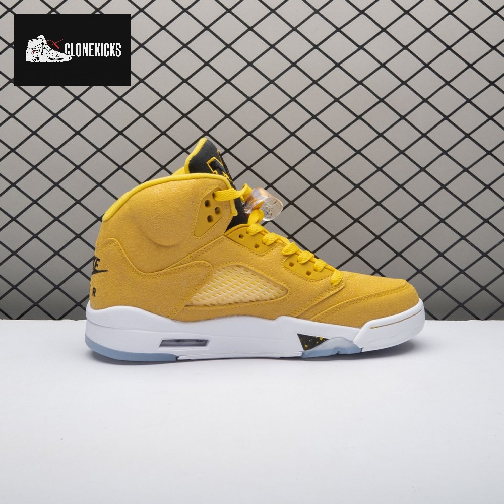 Jordan 5 Retro Michigan PE HQ7978-701 Men's - Image 10