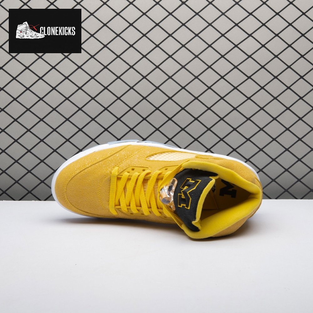Jordan 5 Retro Michigan PE HQ7978-701 Men's - Image 12