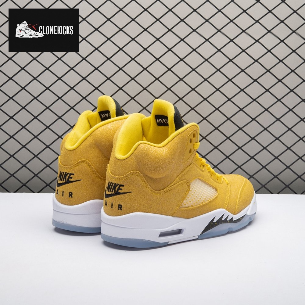 Jordan 5 Retro Michigan PE HQ7978-701 Men's - Image 13