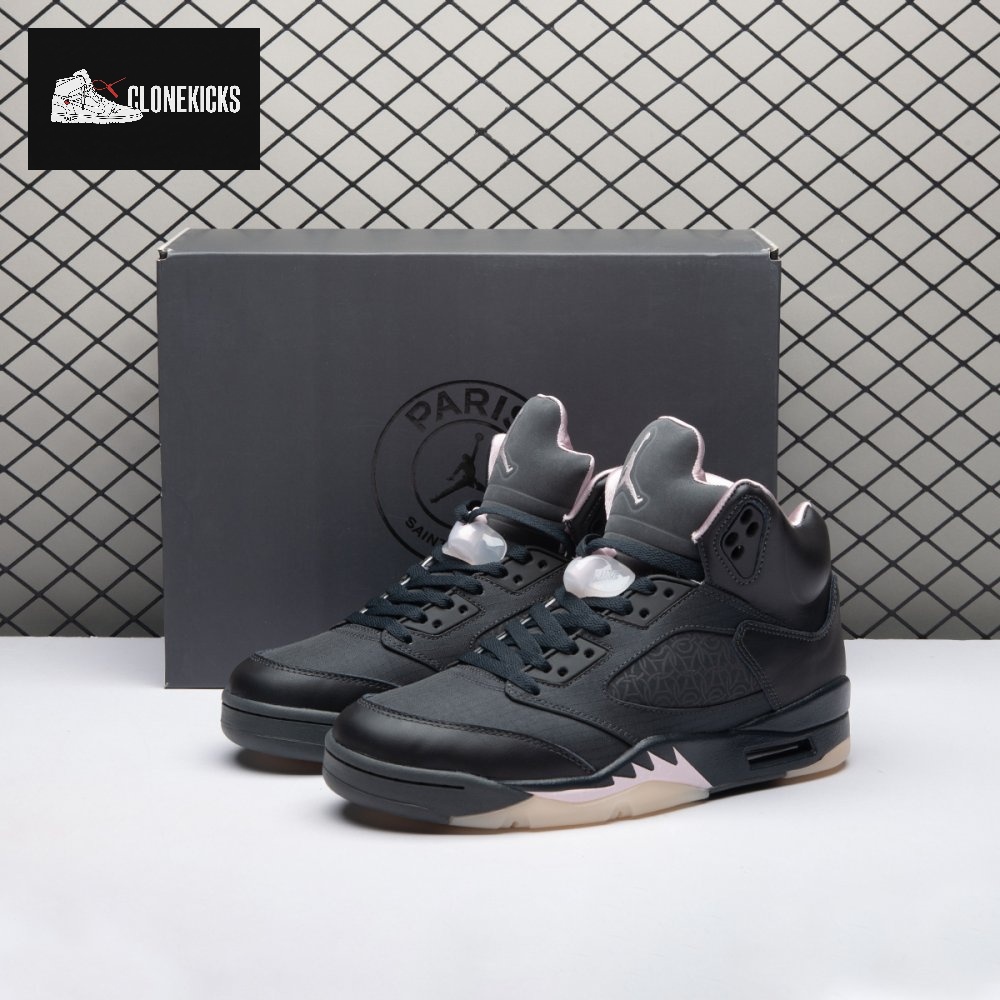Jordan 5 Retro PSG Paris Saint-Germain Off Noir HQ3004-001 Men's