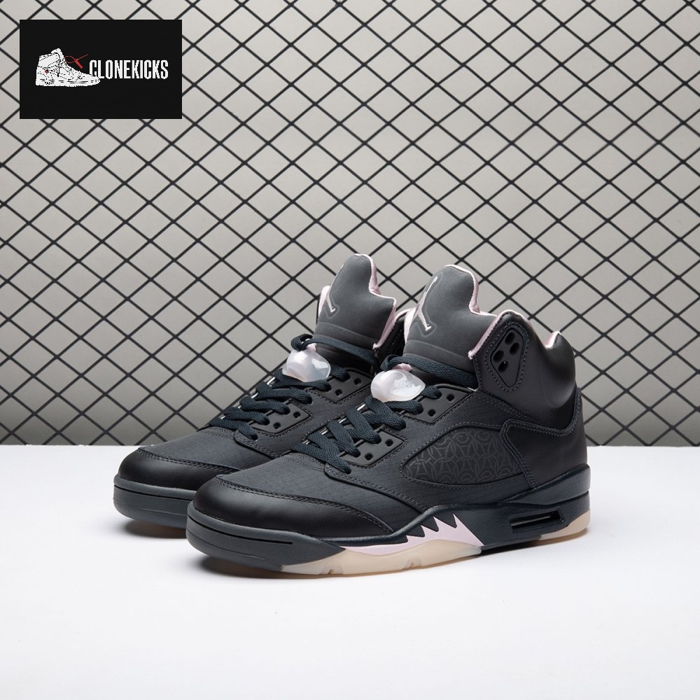 Jordan 5 Retro PSG Paris Saint-Germain Off Noir HQ3004-001 Men's - Image 8