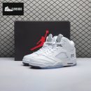 Jordan 5 Retro White Metallic 2026 HQ7978-103 Men's