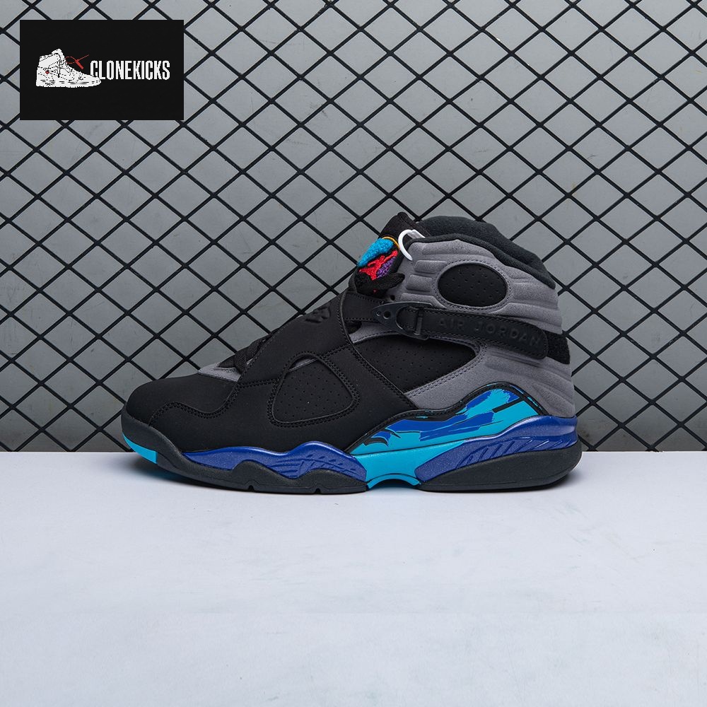 Jordan 8 Retro Aqua 305381 025 Men's - Image 9