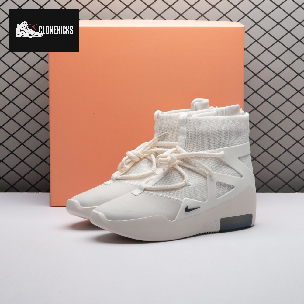 Nike Air Fear Of God 1 Sail Black Men's