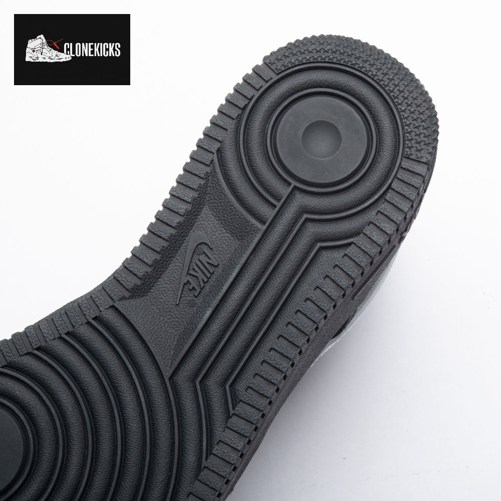 Nike Air Force 1 Low Black White CU9225-002 Men's - Image 5