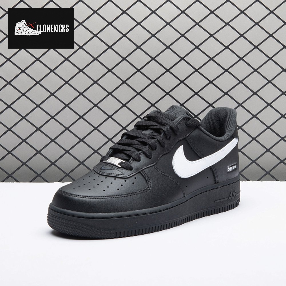 Nike Air Force 1 Low Black White CU9225-002 Men's - Image 8