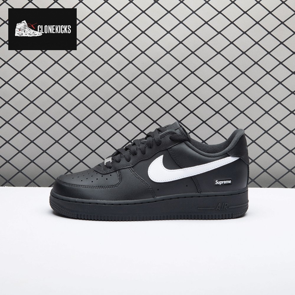 Nike Air Force 1 Low Black White CU9225-002 Men's - Image 9