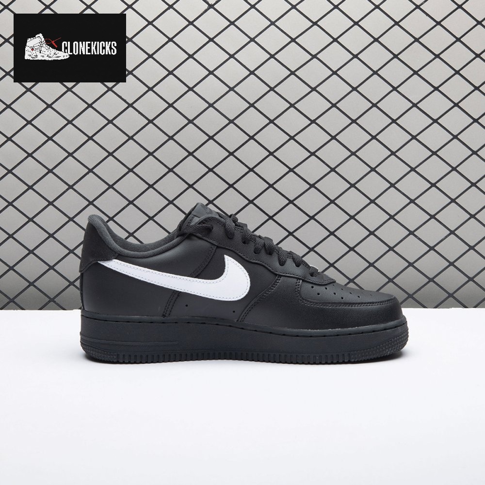 Nike Air Force 1 Low Black White CU9225-002 Men's - Image 10