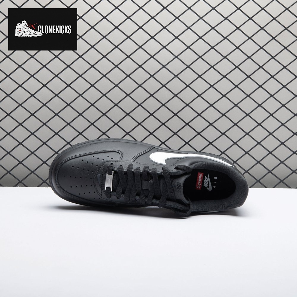 Nike Air Force 1 Low Black White CU9225-002 Men's - Image 12