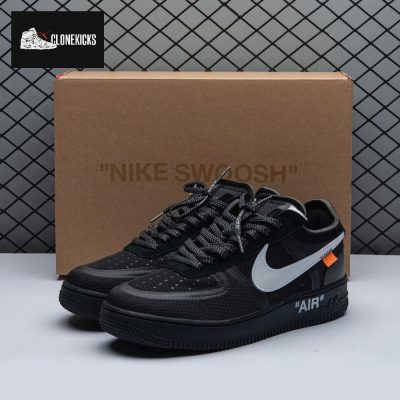 Nike Air Force 1 Low Off-White Black White AO4606 001 Unisex