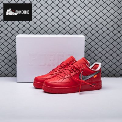 Nike Air Force 1 Low Off-White Red Unisex
