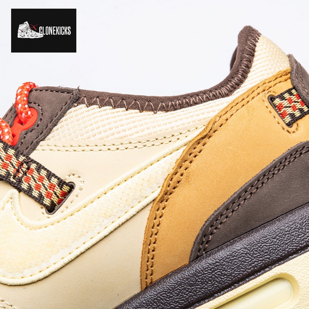 Nike Air Max 1 Travis Scott Cactus Jack Baroque Brown DO9392-200 Unisex - Image 3