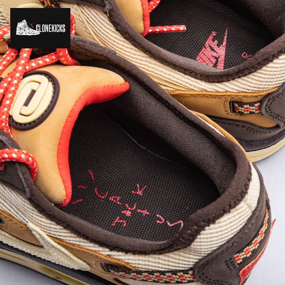 Nike Air Max 1 Travis Scott Cactus Jack Baroque Brown DO9392-200 Unisex - Image 5