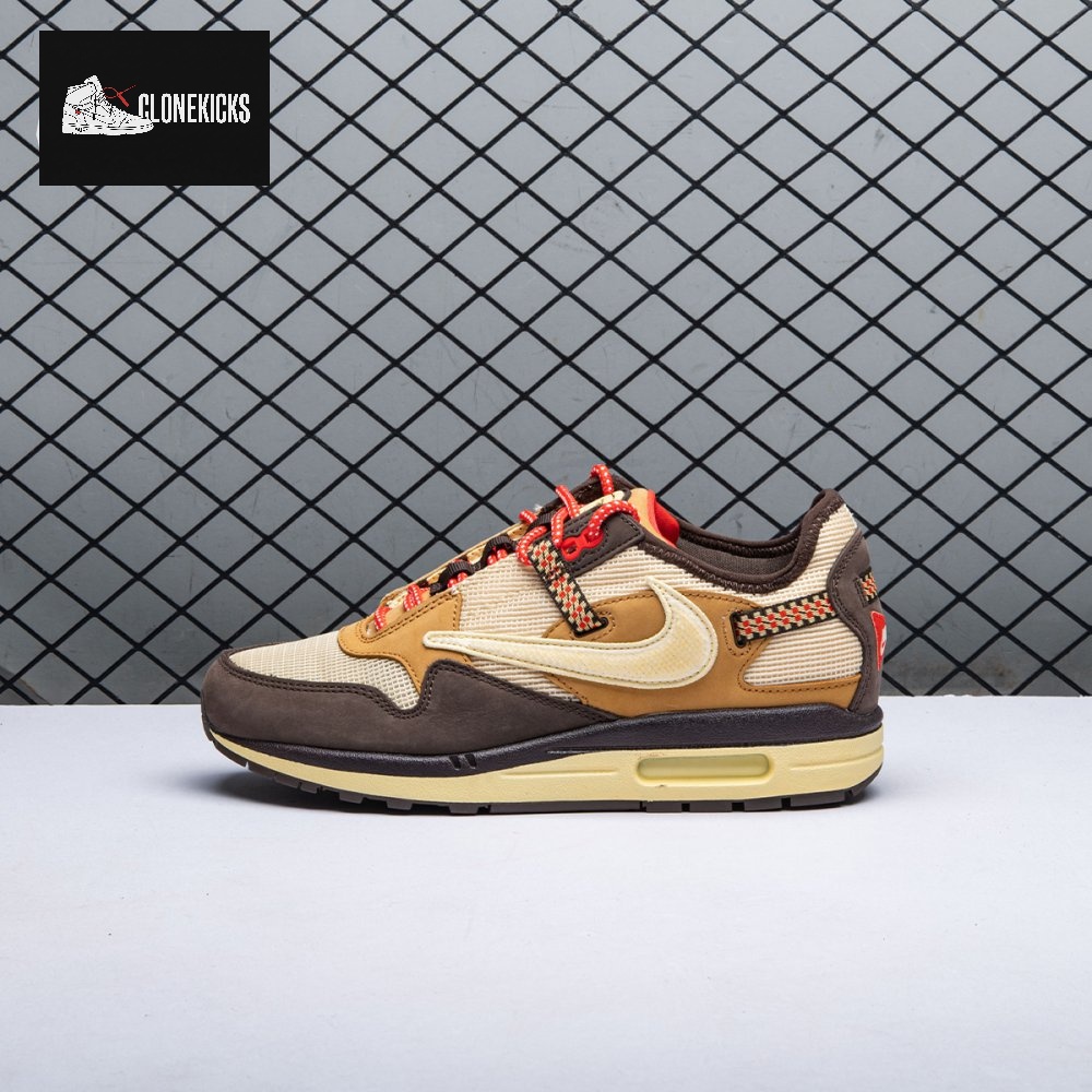 Nike Air Max 1 Travis Scott Cactus Jack Baroque Brown DO9392-200 Unisex - Image 8