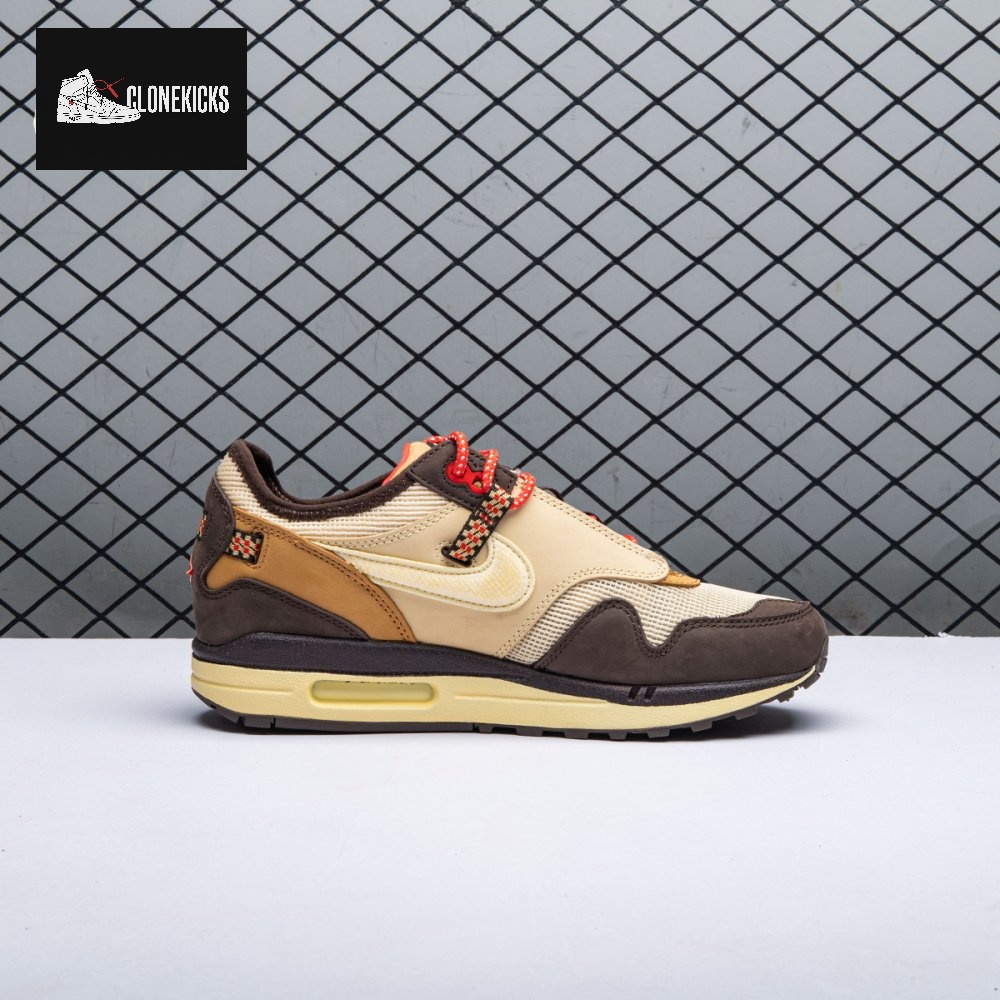 Nike Air Max 1 Travis Scott Cactus Jack Baroque Brown DO9392-200 Unisex - Image 9