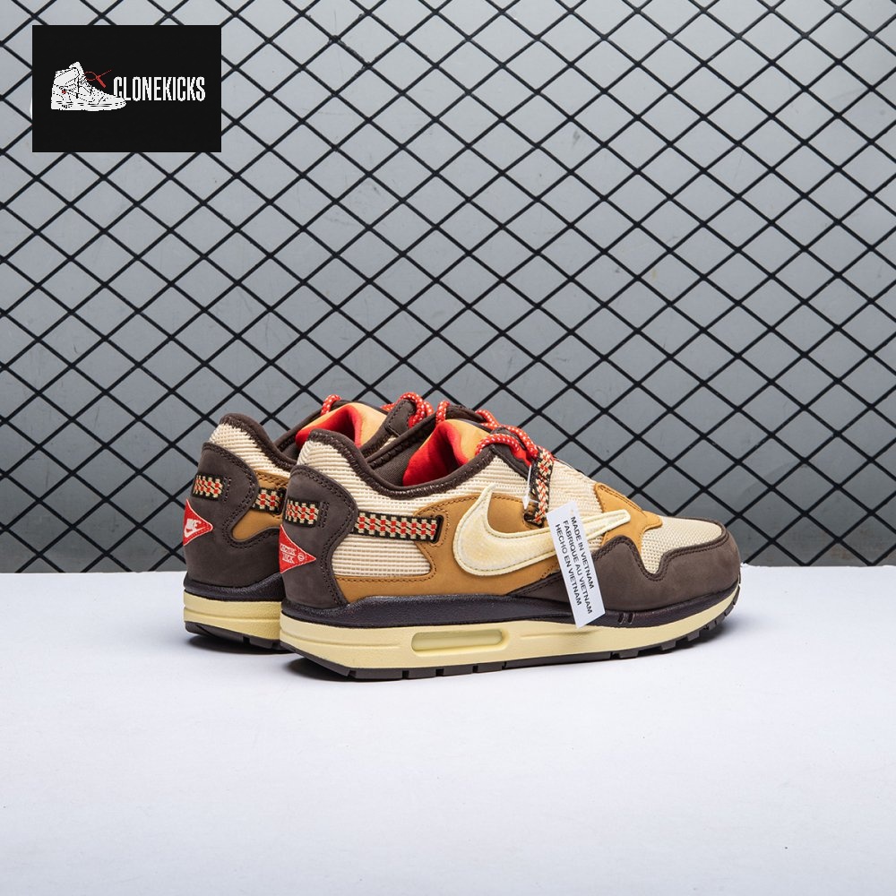 Nike Air Max 1 Travis Scott Cactus Jack Baroque Brown DO9392-200 Unisex - Image 12
