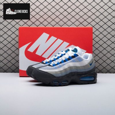 Nike Air Max 95 Cool Grey and Blue Spark IM7410-100 Men's