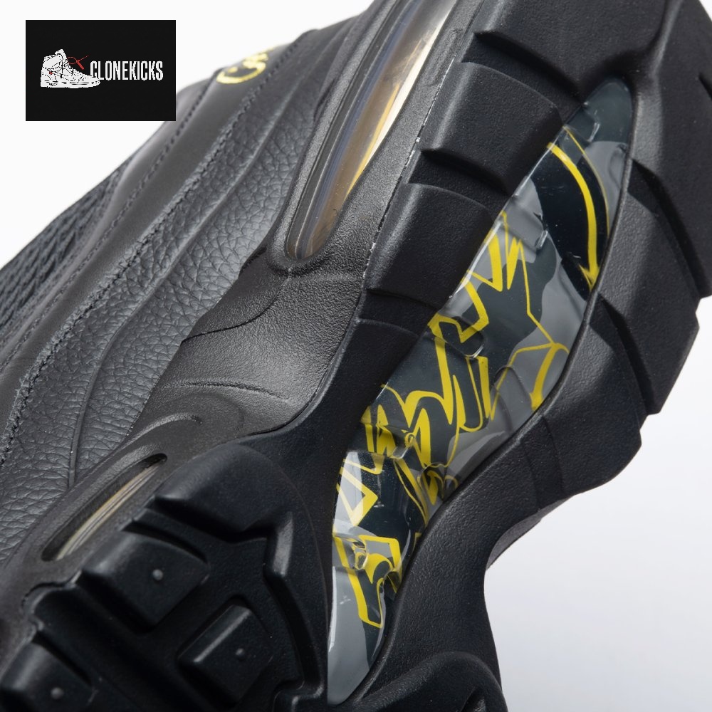 Nike Air Max 95 Corteiz Honey Black FB2709-003 Men's - Image 9