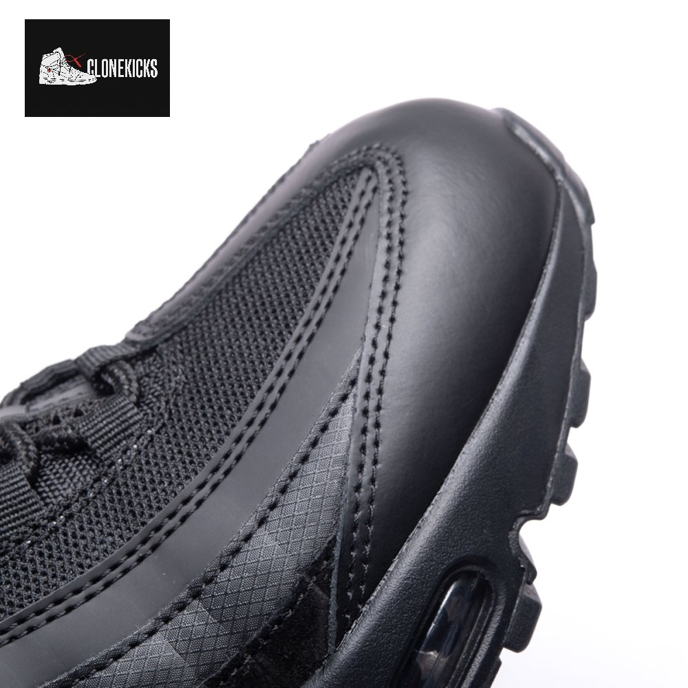 Nike Air Max 95 Essential Triple Black CI3705-001 Men's - Image 2