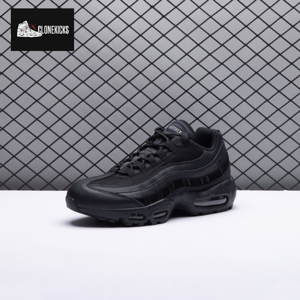 Nike Air Max 95 Essential Triple Black CI3705-001 Men's - Image 8