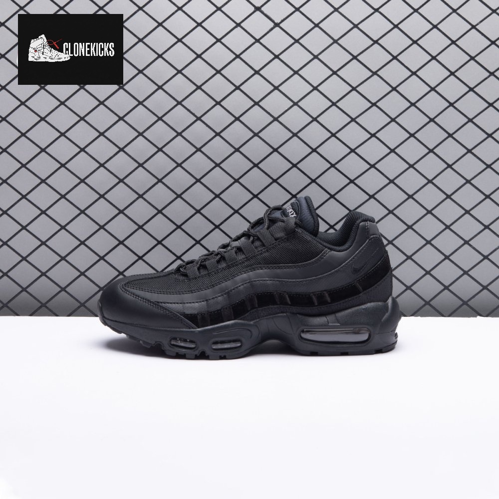 Nike Air Max 95 Essential Triple Black CI3705-001 Men's - Image 9