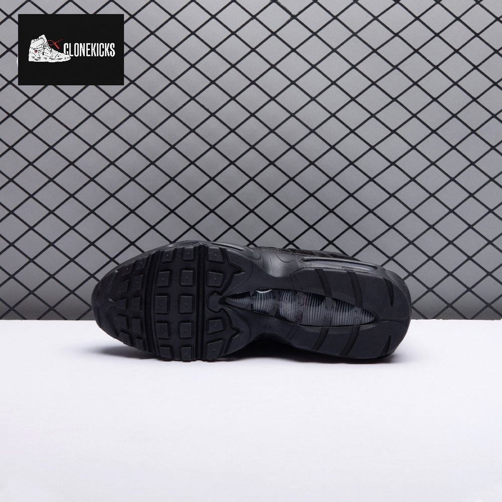 Nike Air Max 95 Essential Triple Black CI3705-001 Men's - Image 11