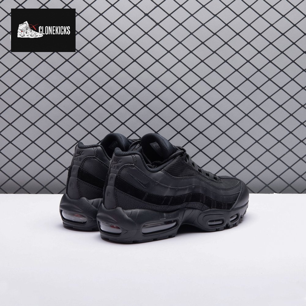 Nike Air Max 95 Essential Triple Black CI3705-001 Men's - Image 13