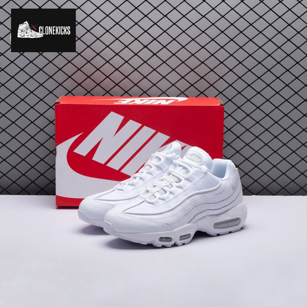 Nike Air Max 95 Essential White Grey Fog CT1268-100 Men's
