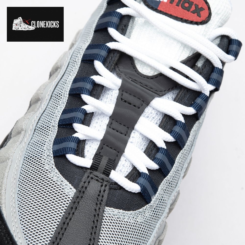 Nike Air Max 95 Track Red Smoke Grey DM0011-007 Unisex - Image 2