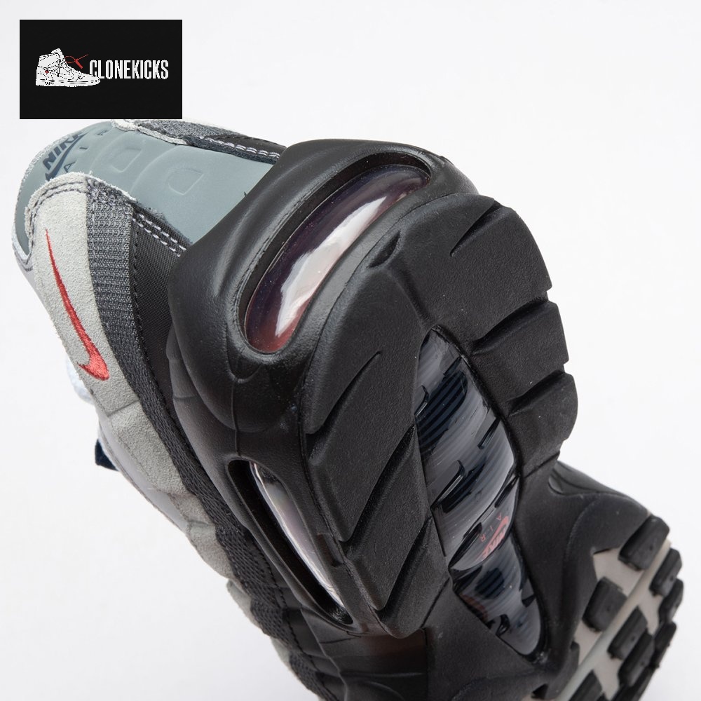 Nike Air Max 95 Track Red Smoke Grey DM0011-007 Unisex - Image 5