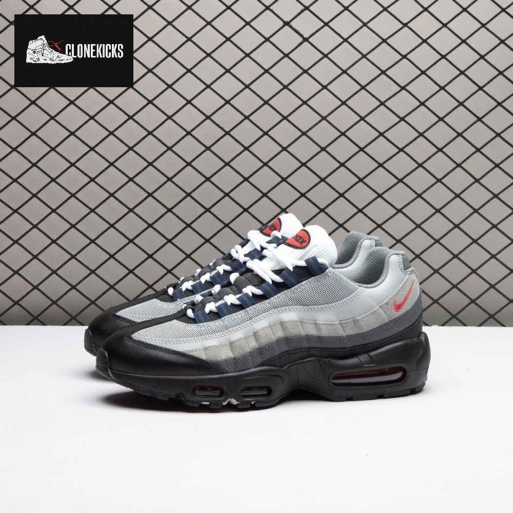 Nike Air Max 95 Track Red Smoke Grey DM0011-007 Unisex - Image 7