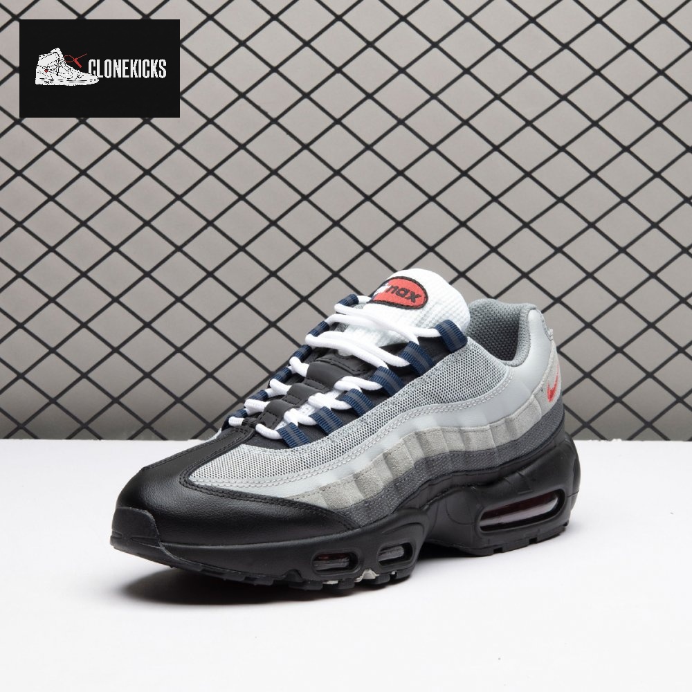 Nike Air Max 95 Track Red Smoke Grey DM0011-007 Unisex - Image 8