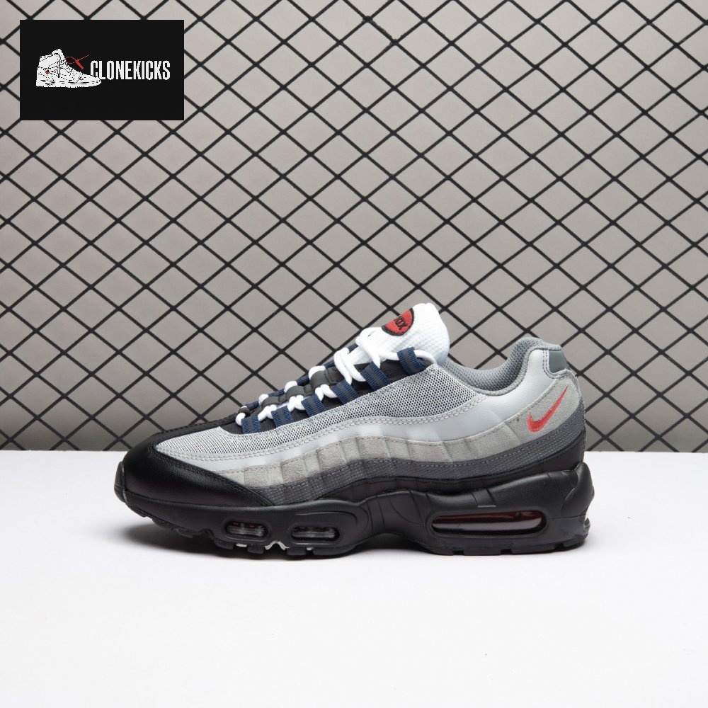Nike Air Max 95 Track Red Smoke Grey DM0011-007 Unisex - Image 9