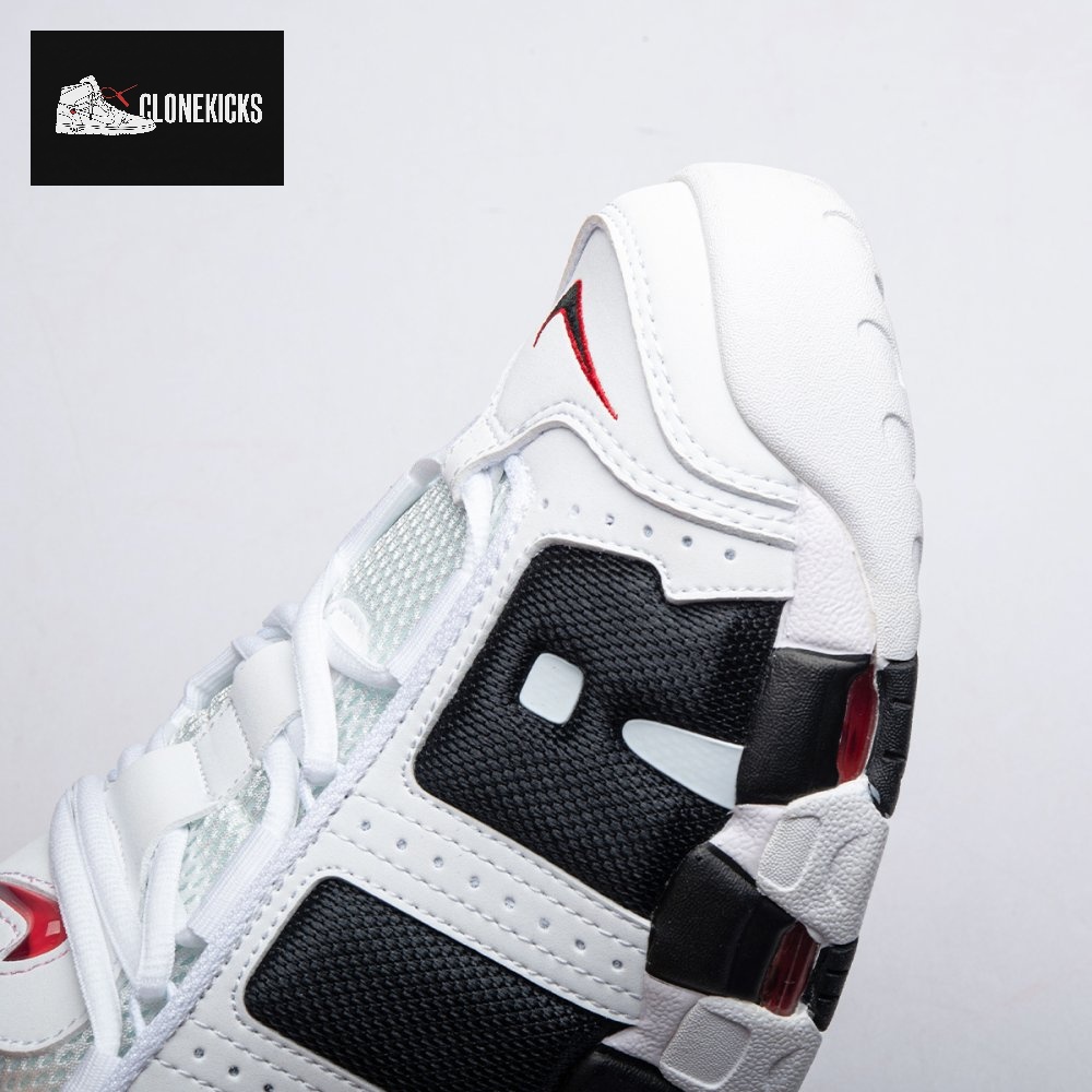 Nike Air More Uptempo Low White Black FZ3055-105 Unnisex - Image 3