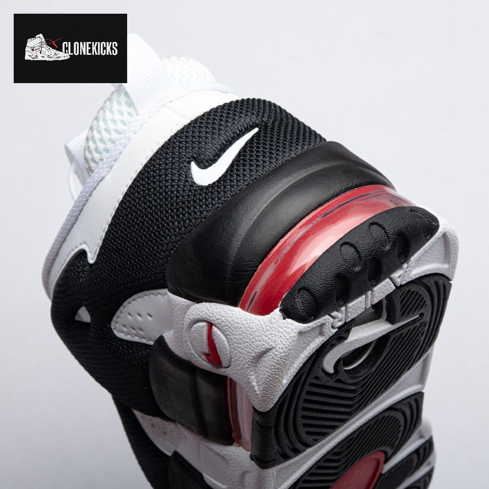 Nike Air More Uptempo Low White Black FZ3055-105 Unnisex - Image 5