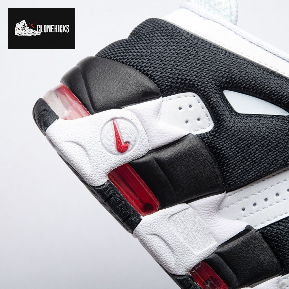 Nike Air More Uptempo Low White Black FZ3055-105 Unnisex - Image 6
