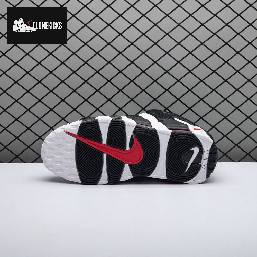 Nike Air More Uptempo Low White Black FZ3055-105 Unnisex - Image 12