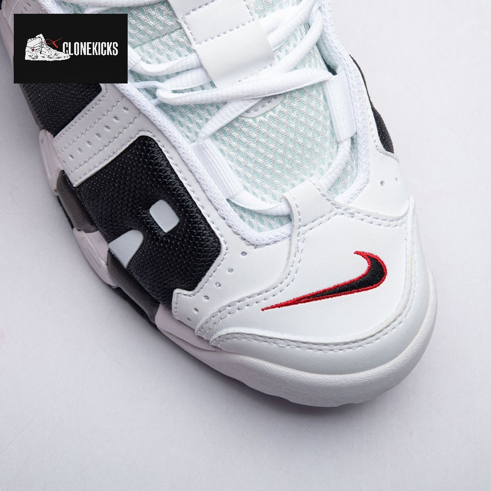 Nike Air More Uptempo Low White Black FZ3055-105 Unnisex - Image 15