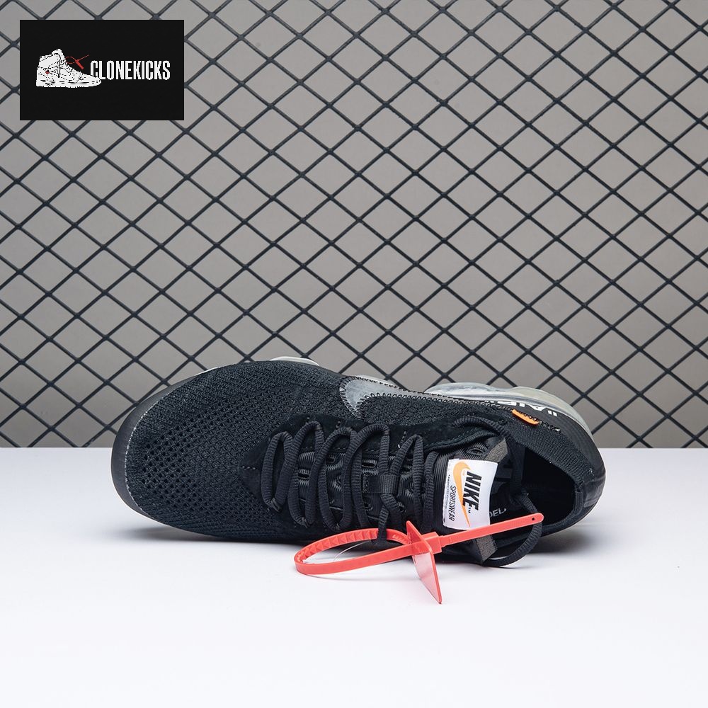 Nike Air VaporMax Off-White Black 2018 AA3831-002 Unisex - Image 7