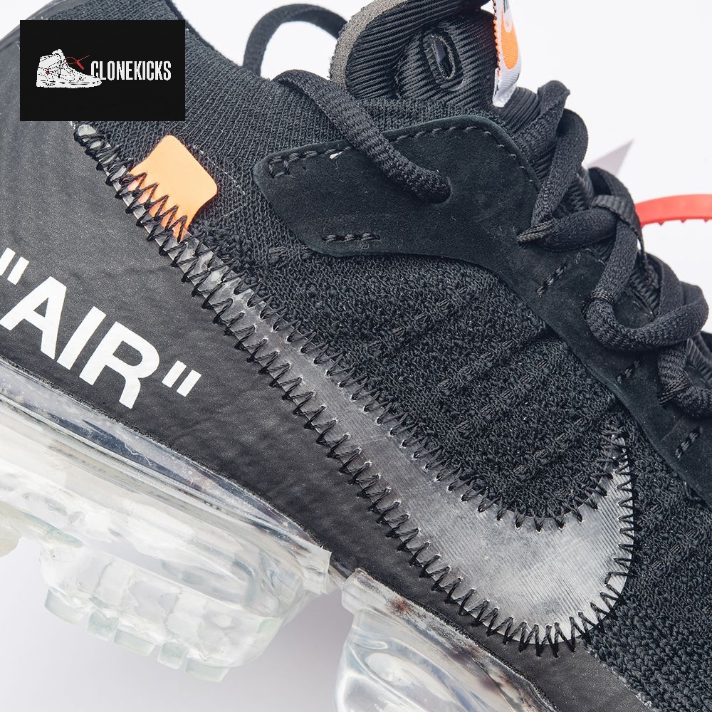 Nike Air VaporMax Off-White Black 2018 AA3831-002 Unisex - Image 10