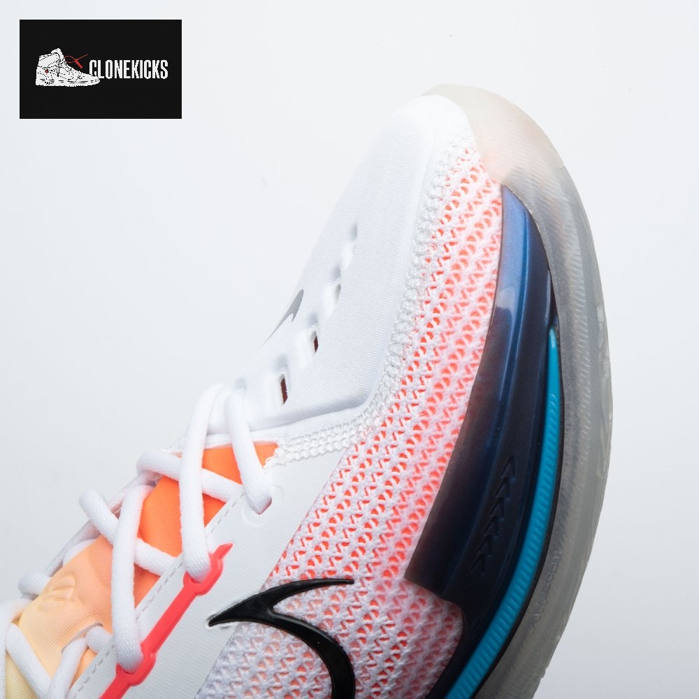 Nike Air Zoom GT Cut White Black Laser Blue CZ0175-101CZ0176-101 Unisex - Image 3