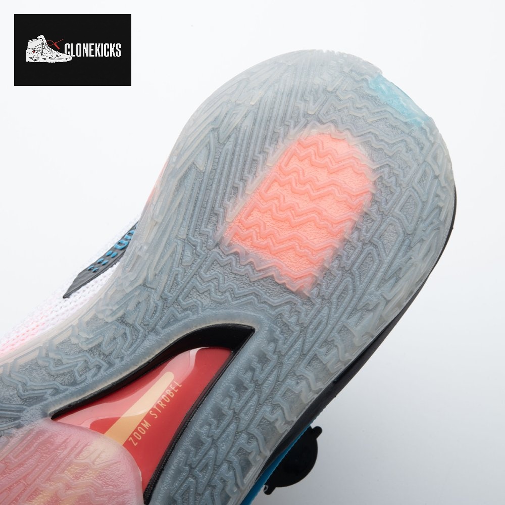 Nike Air Zoom GT Cut White Black Laser Blue CZ0175-101CZ0176-101 Unisex - Image 10