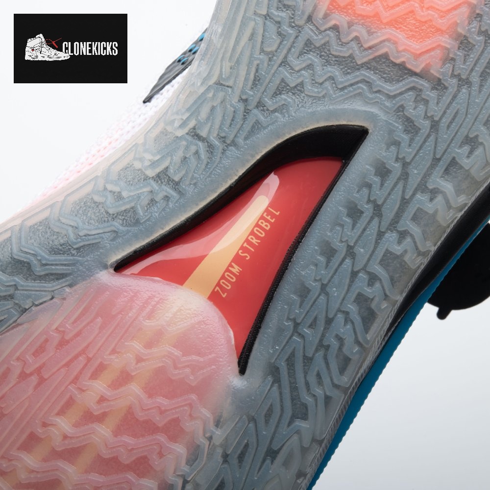 Nike Air Zoom GT Cut White Black Laser Blue CZ0175-101CZ0176-101 Unisex - Image 11